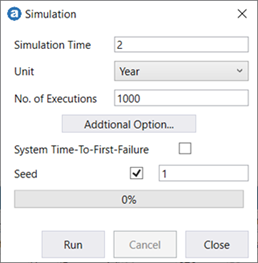 2-year simulation settings
